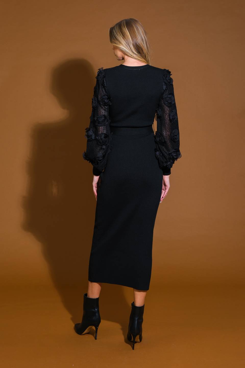 PERFECT BALANCE SWEATER MIDI DRESS