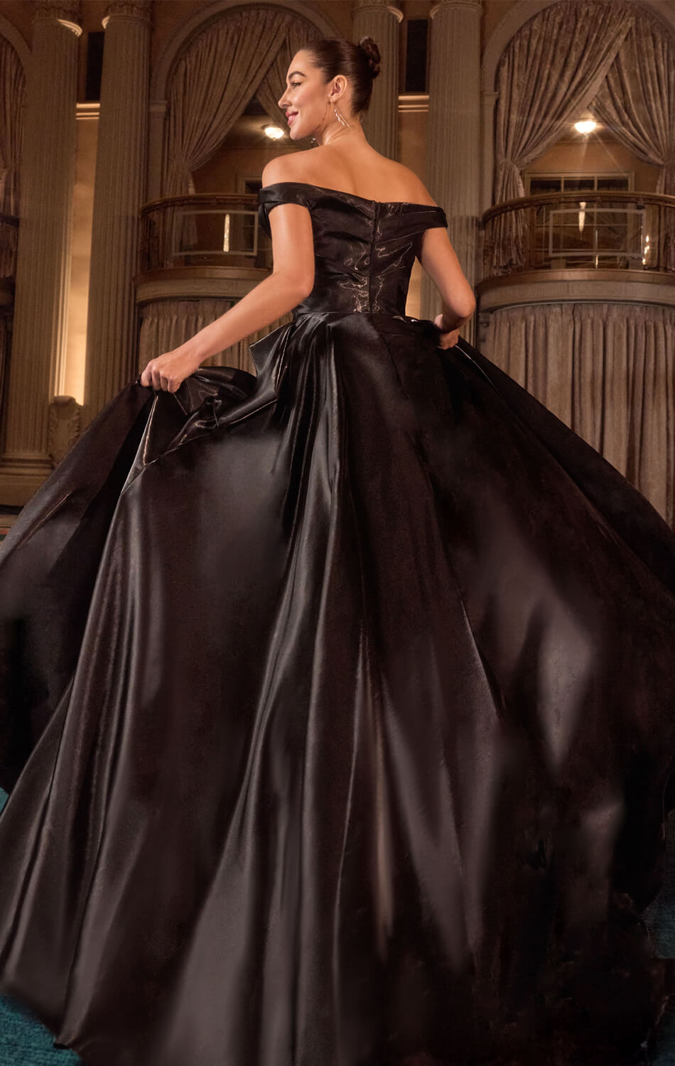 COLETTE GOWN - ORGANZA BALL GOWN