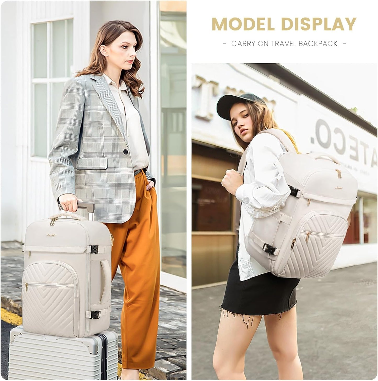 Sac à dos de voyage haut de gamme (style ADT) - Personnalisation