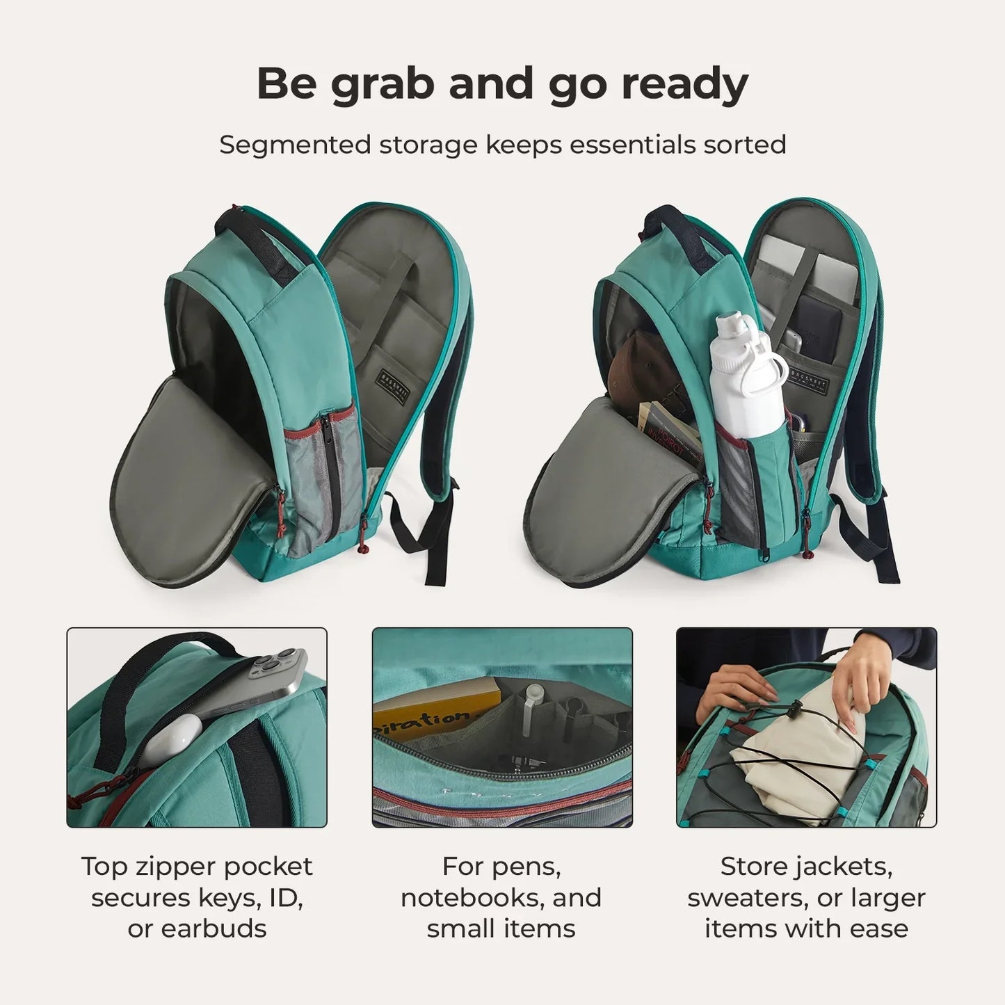 Sac à dos pour ordinateur portable Focus 15,6 pouces