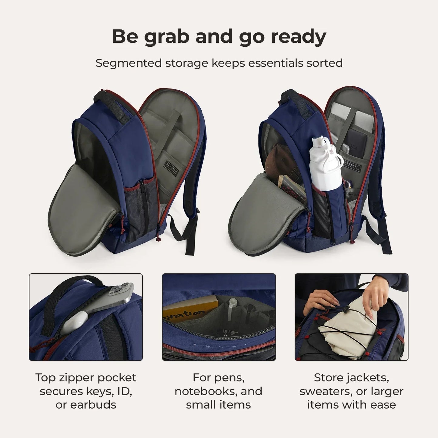 Sac à dos pour ordinateur portable Focus 15,6 pouces