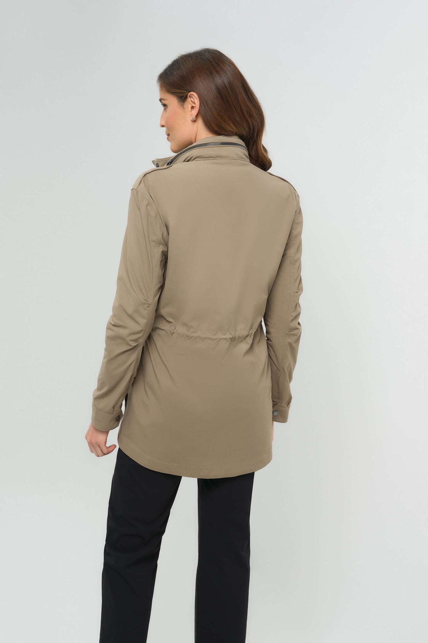 Courtney Lightweight Utility Jacket with Hood