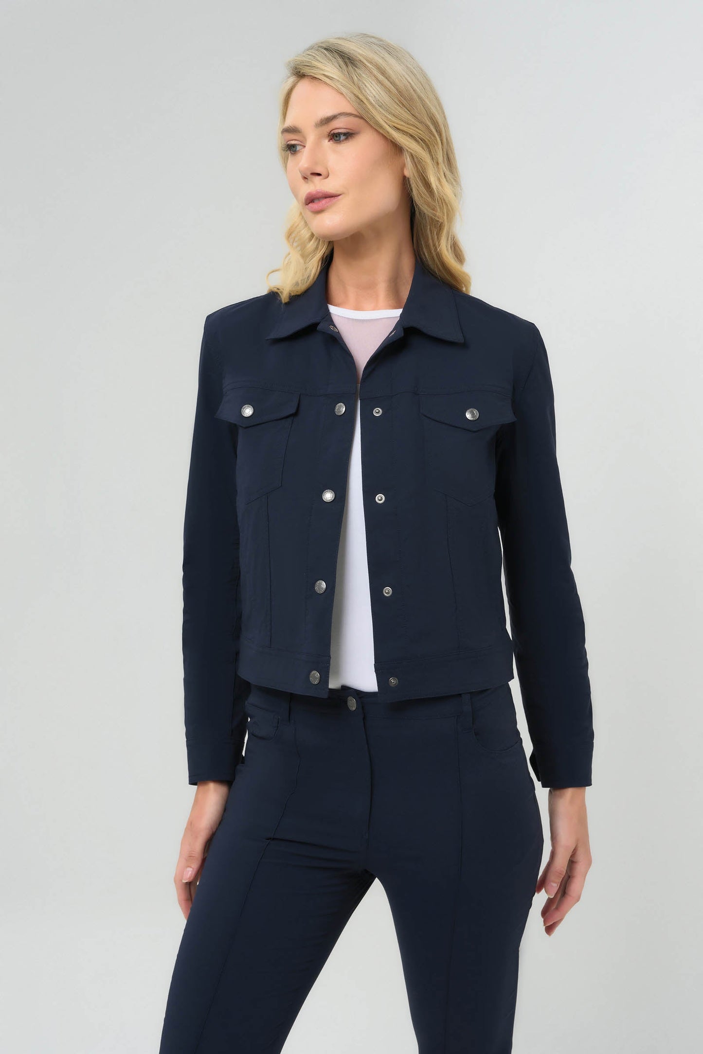 Delilah Ultra Light Weight Denim Style Jacket