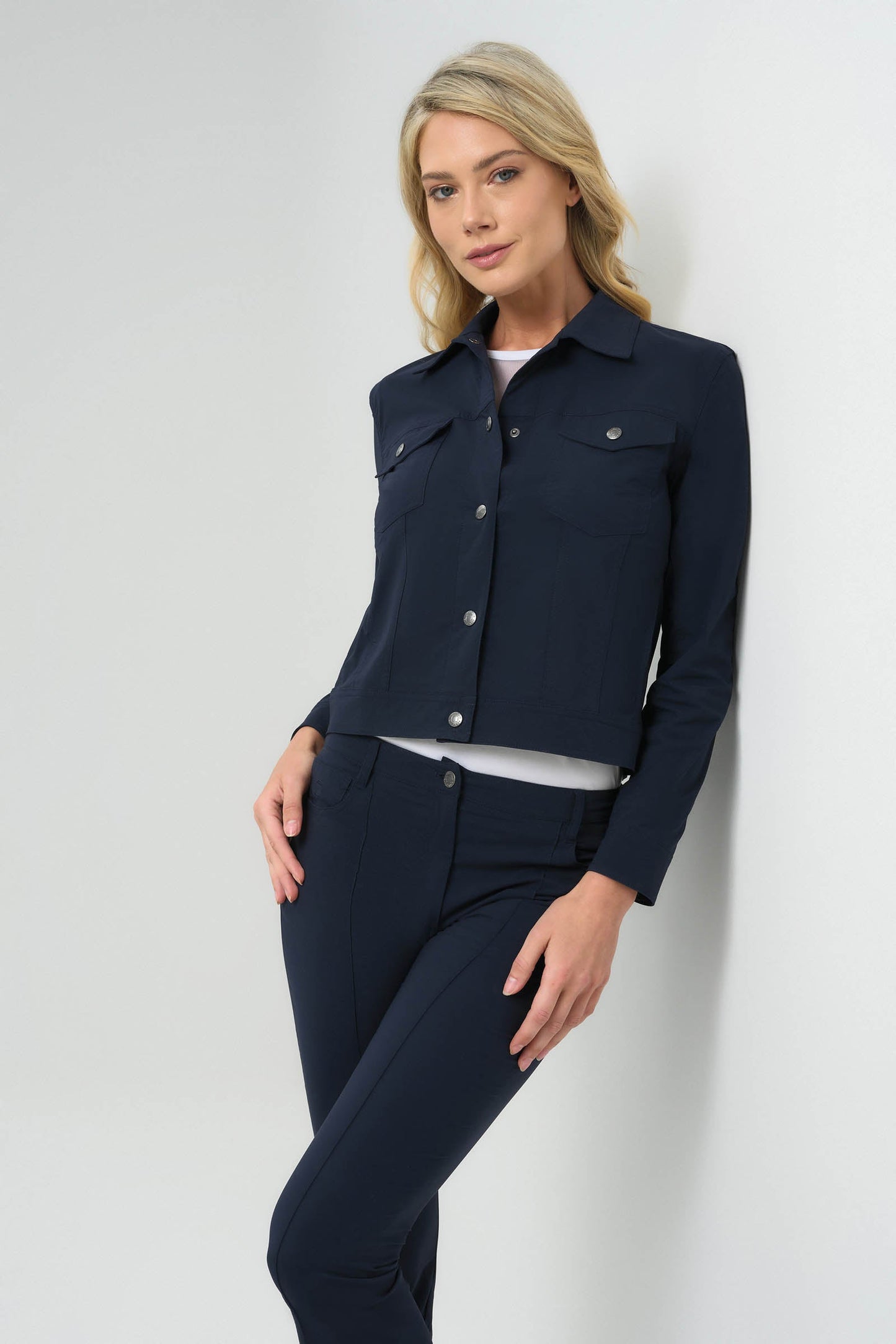 Delilah Ultra Light Weight Denim Style Jacket