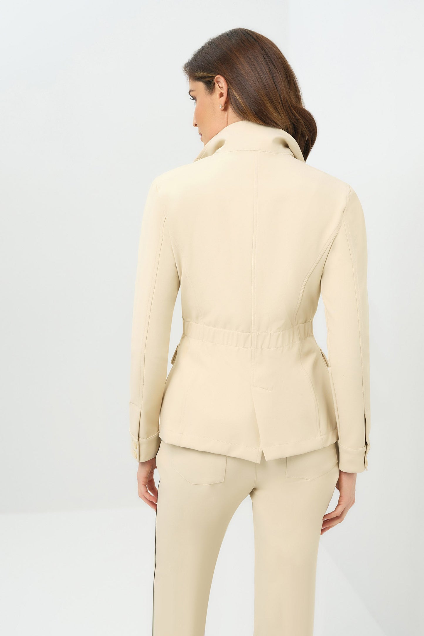Reign Performance Twill Button Front Jacket