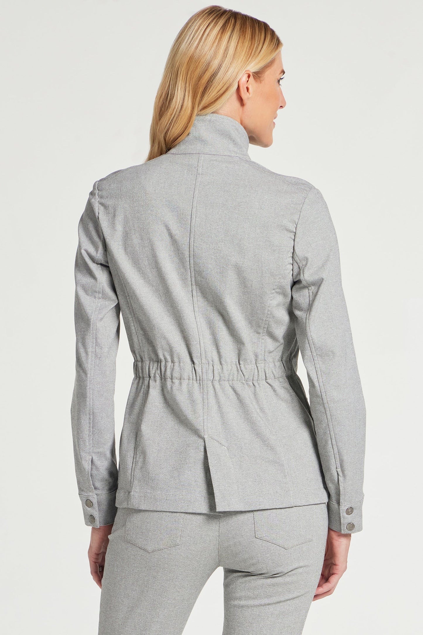 Jane Textured Denim Jacket