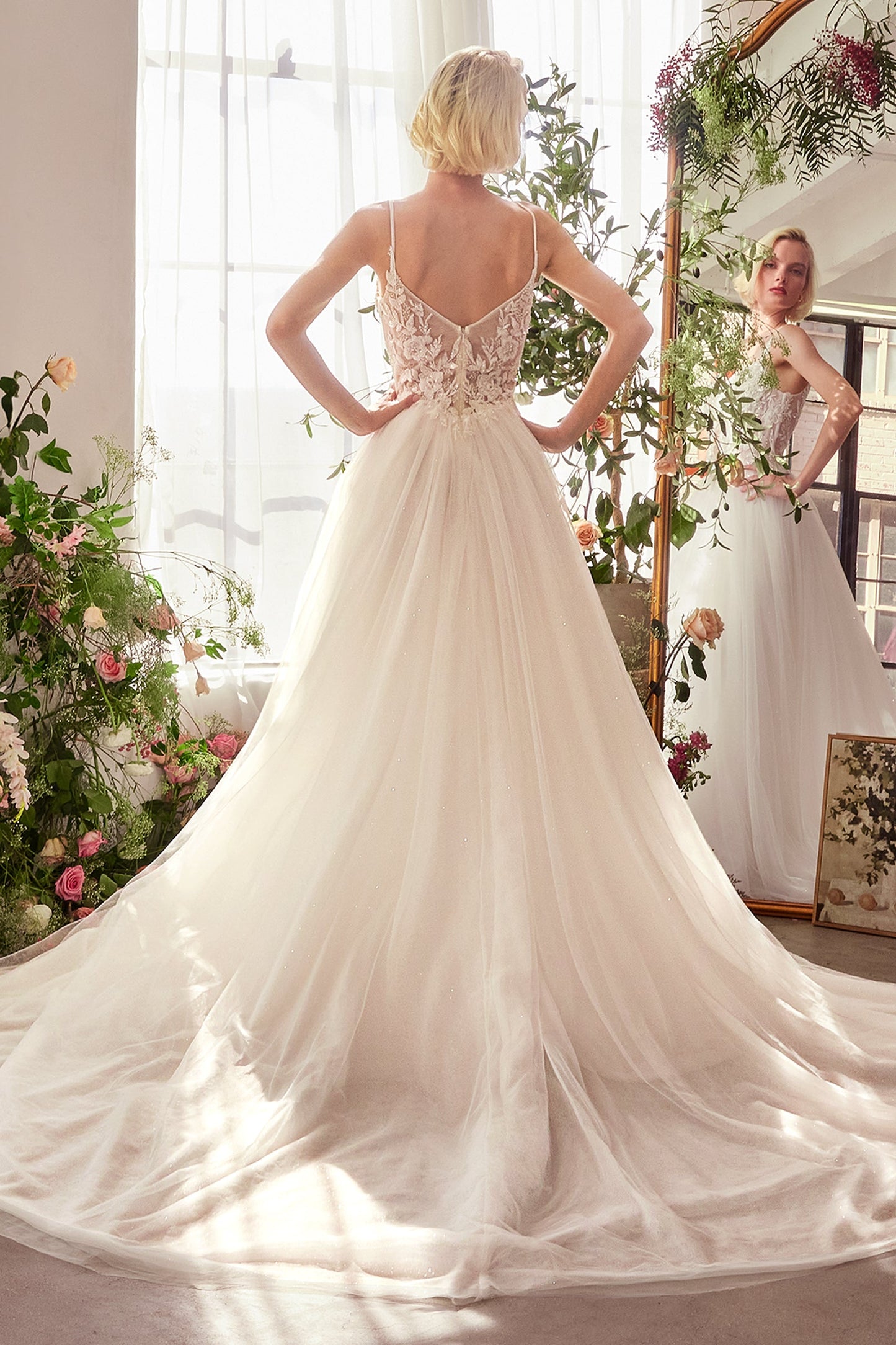 WL029 - Robe de mariée en dentelle et tulle - Andrea & Leo