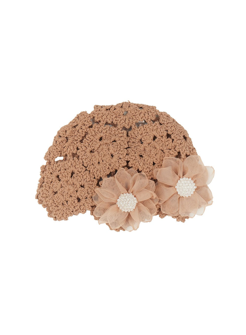Soft Knitted Flower Beanie CY520