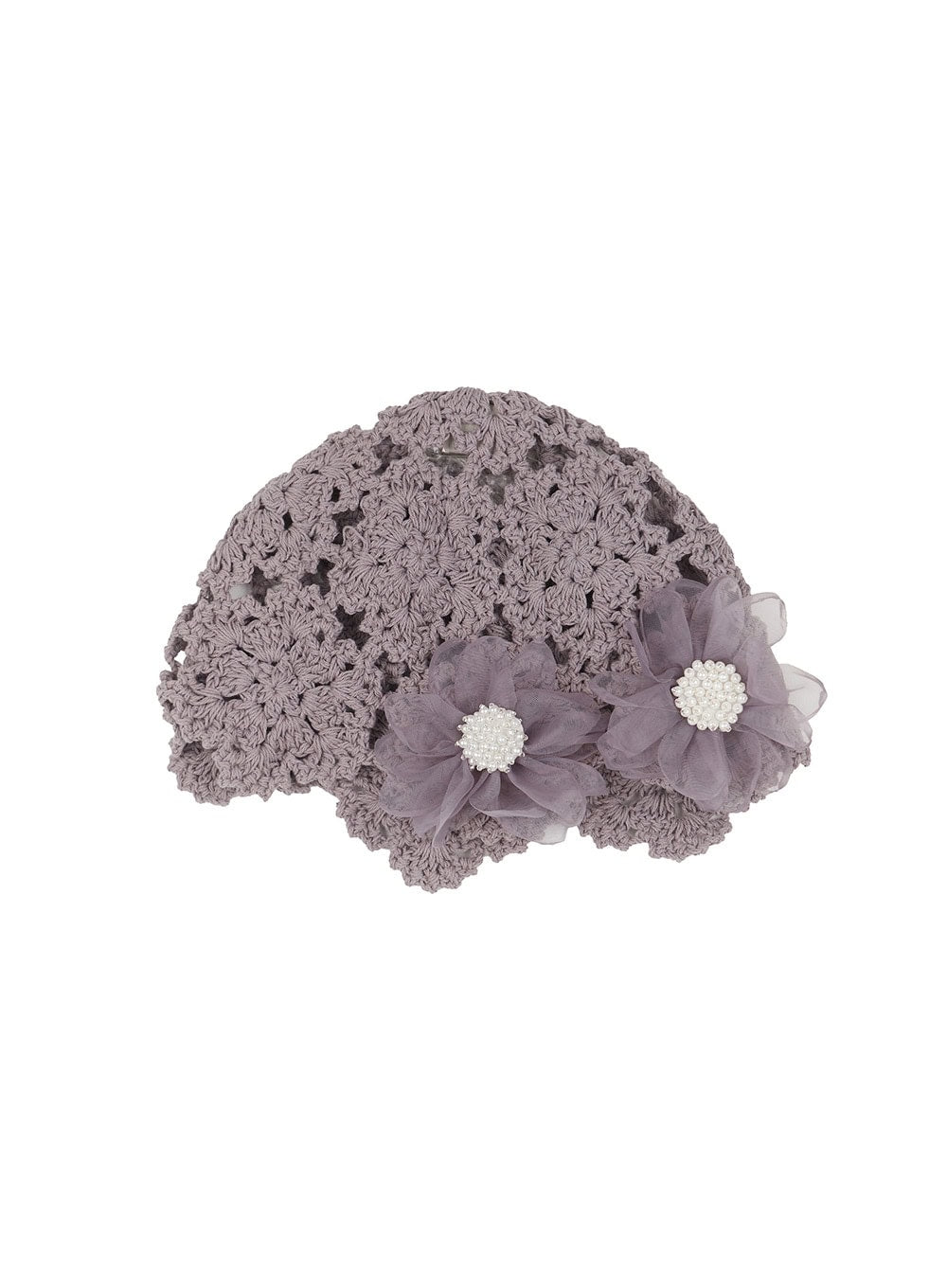 Soft Knitted Flower Beanie CY520