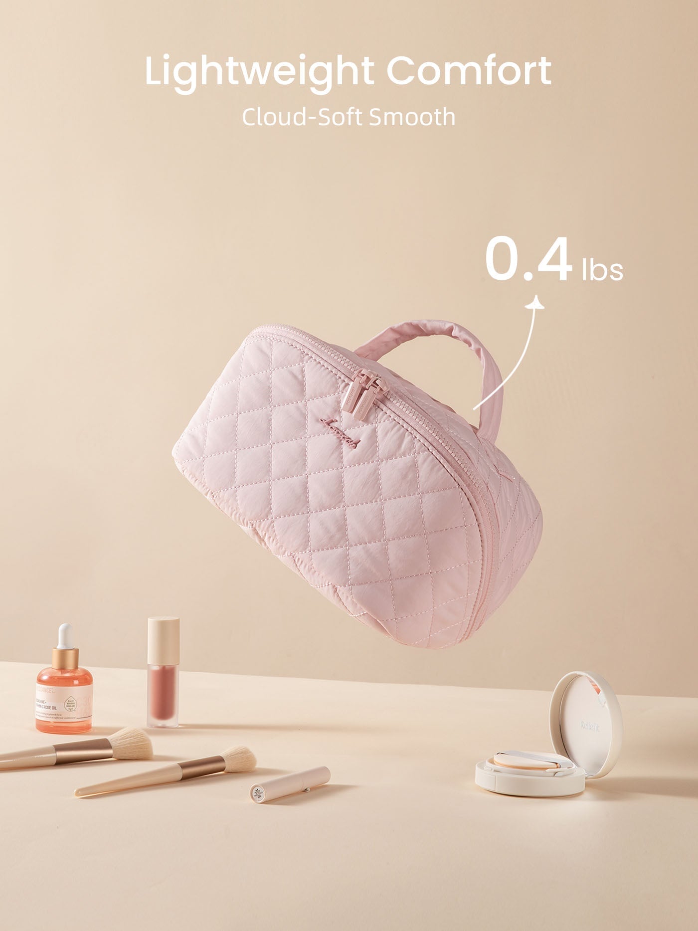 Trousse de maquillage de voyage 2 pièces
