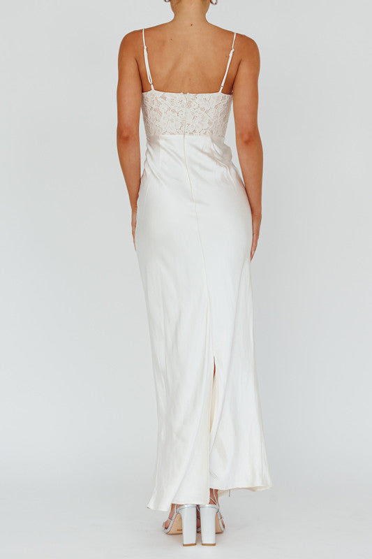 Penelope Maxi Dress - Ivory - FINAL SALE