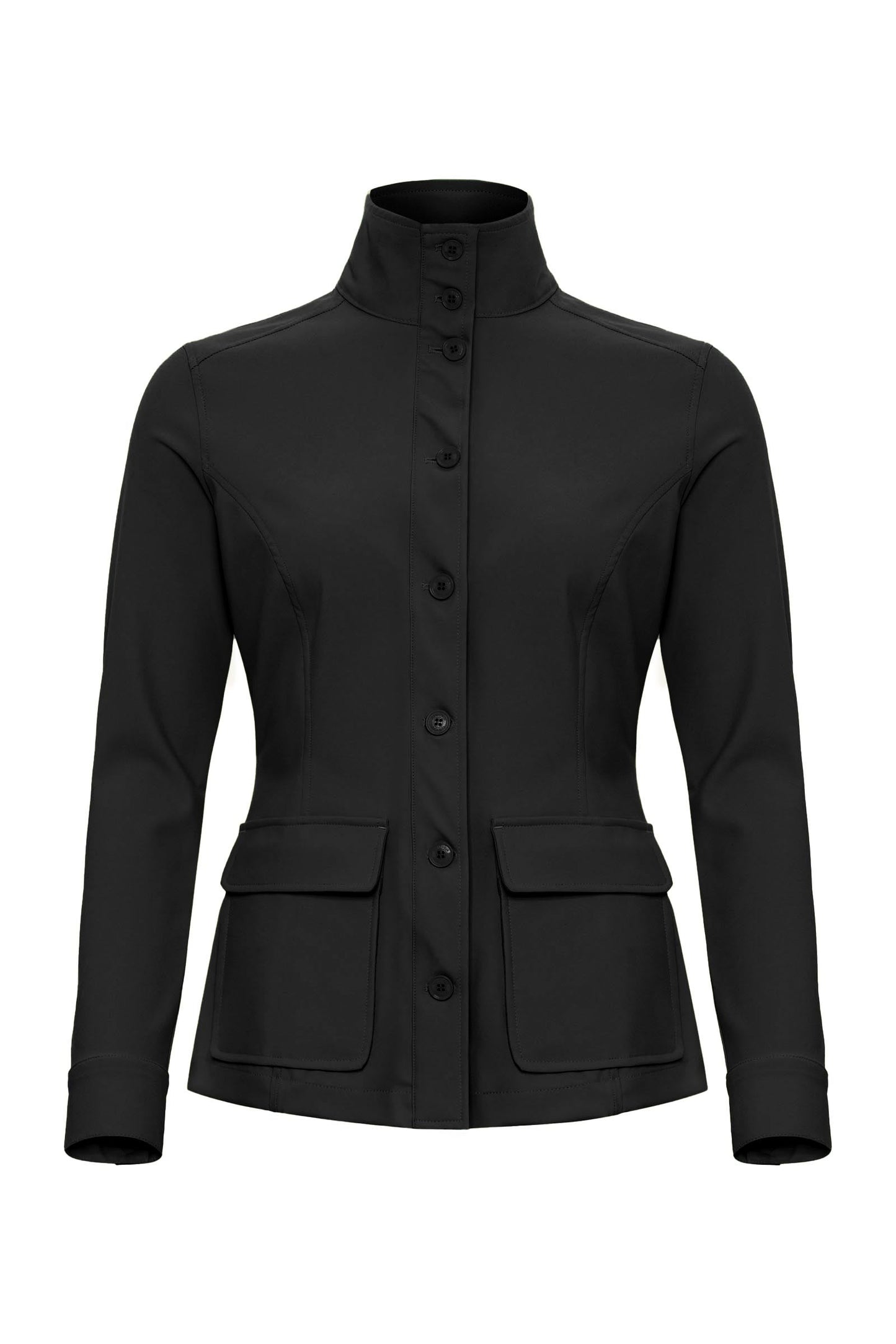 Reign Performance Twill Button Front Jacket