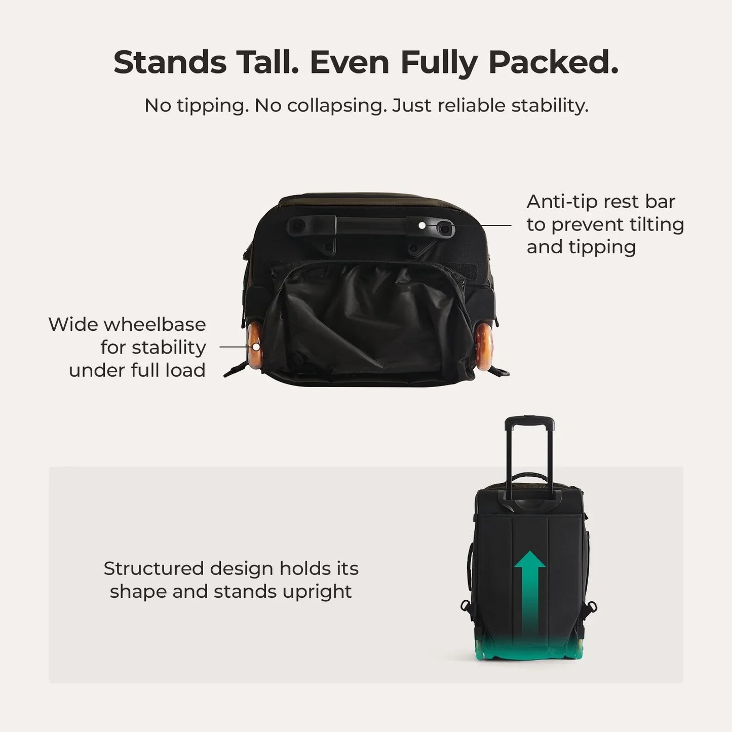 Sac à dos à roulettes Blast 43L