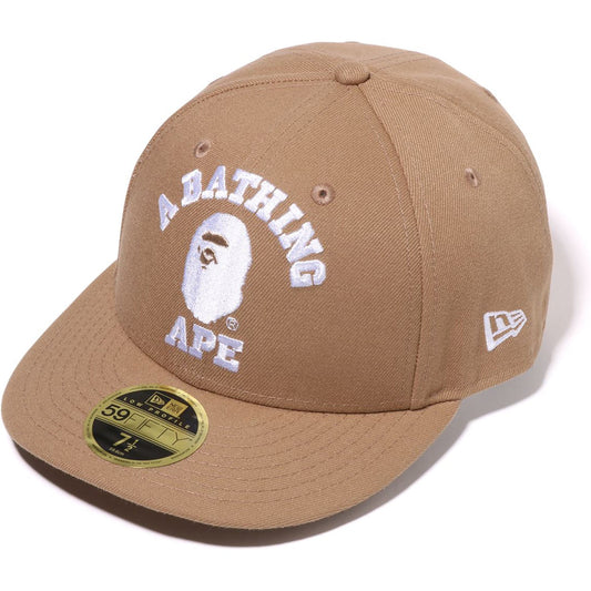Casquette universitaire New Era 59FIFTY à profil bas pour homme