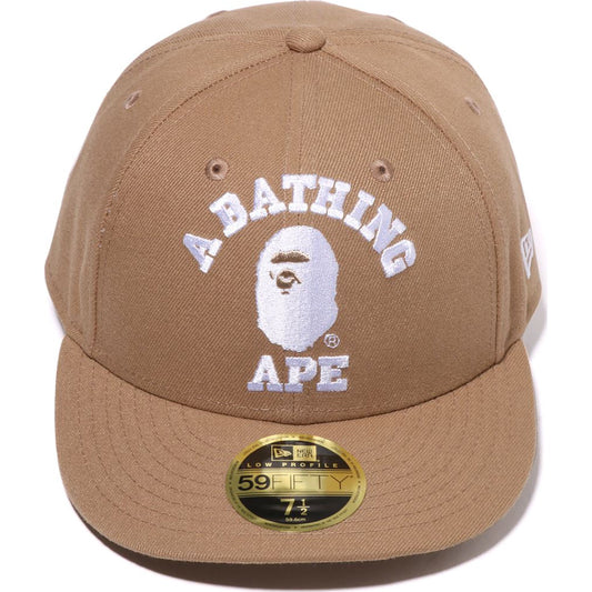 Casquette universitaire New Era 59FIFTY à profil bas pour homme