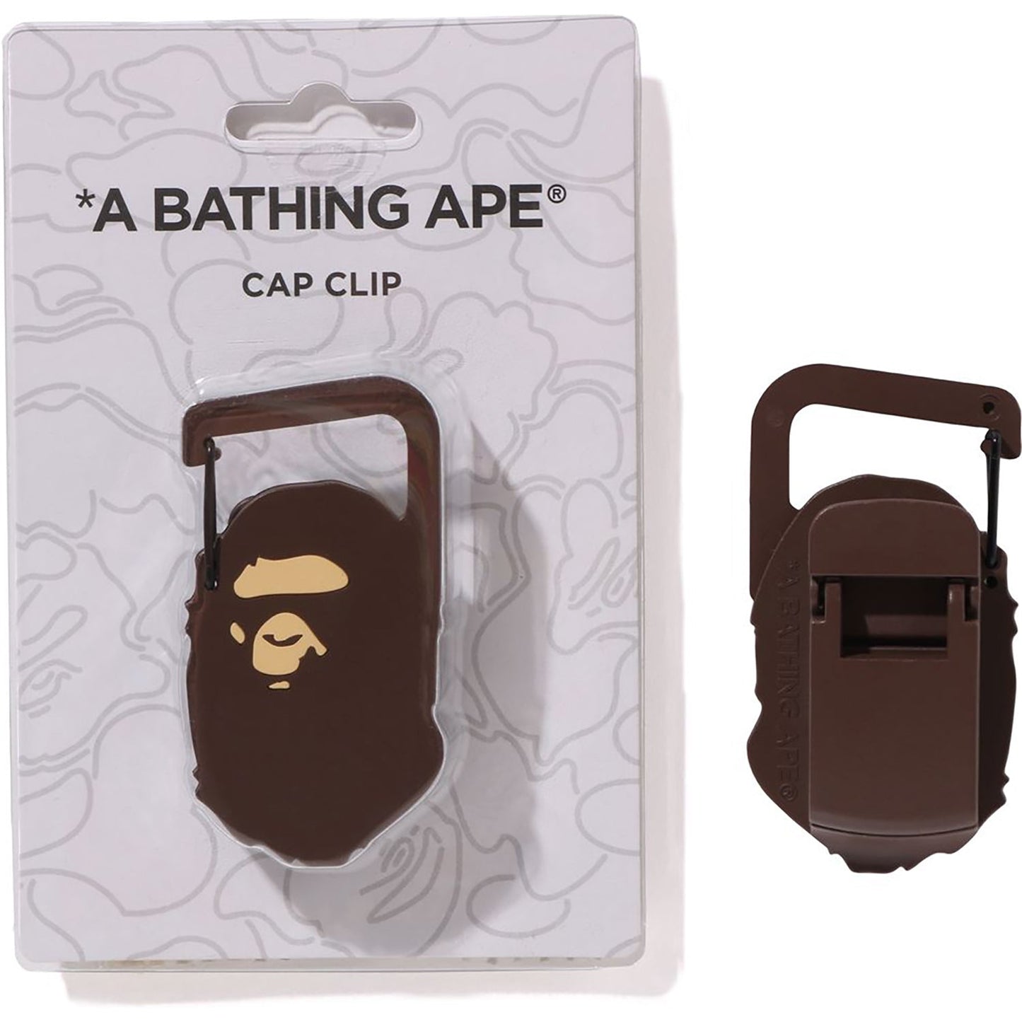 CASQUETTE BAPE À PANNEAU À CARREAUX BLANCHIE POUR HOMMES