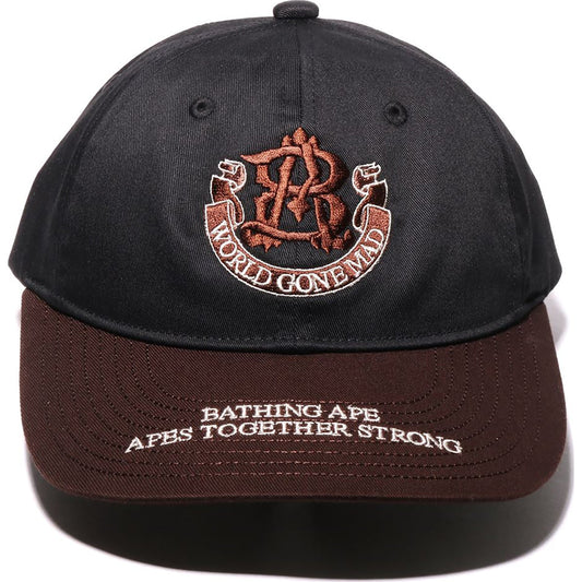 CASQUETTE COLLÈGE À PANNEAU CONTRASTÉ POUR HOMMES