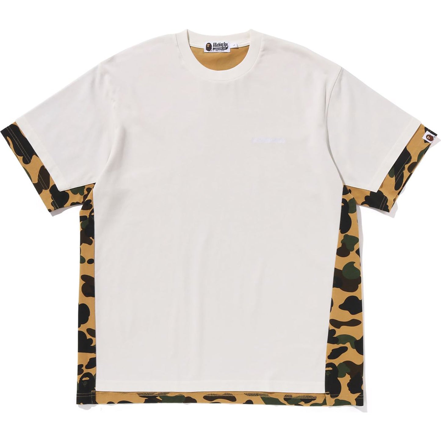 1ST CAMO HEAVY WASHED BLOCKING RELAXED FIT TEE HERREN