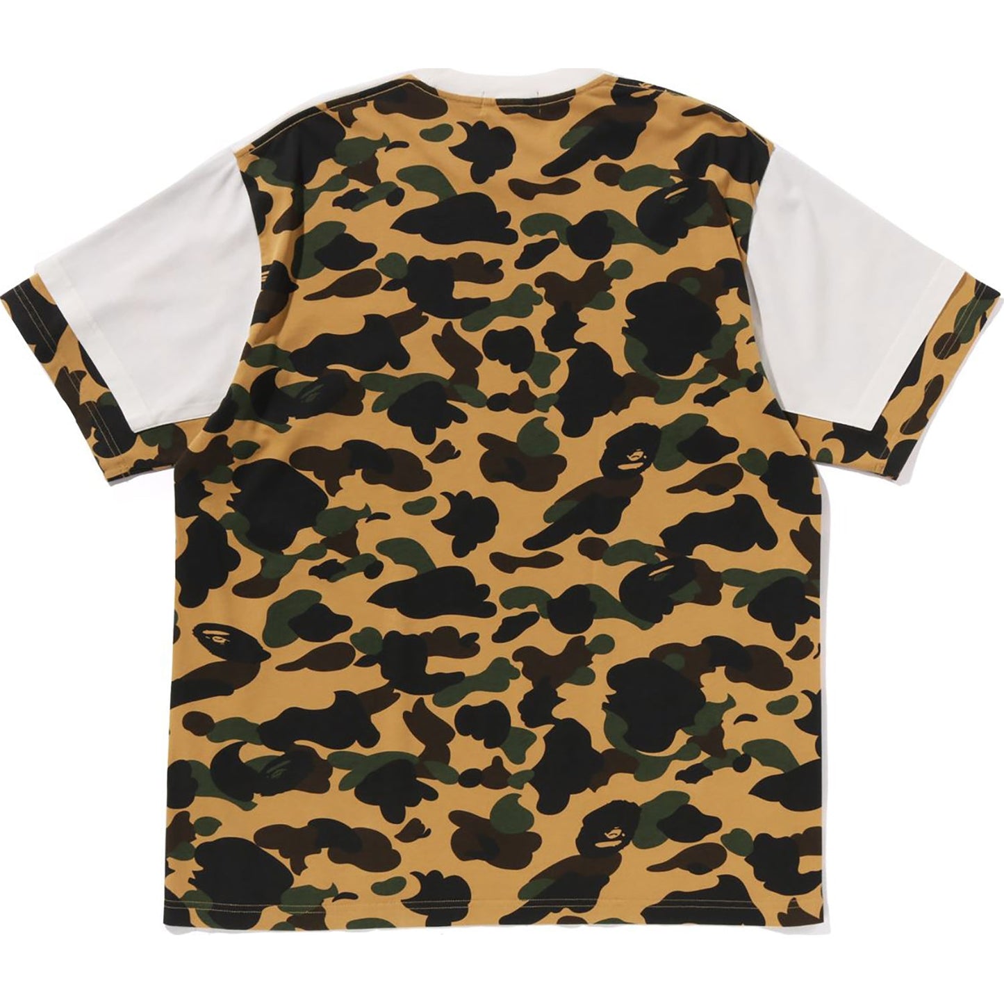1ST CAMO HEAVY WASHED BLOCKING RELAXED FIT TEE HERREN
