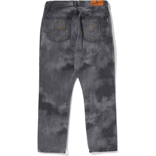 HOCHTON-GEBLEICHTE REGULAR FIT DENIM-HOSE HERREN
