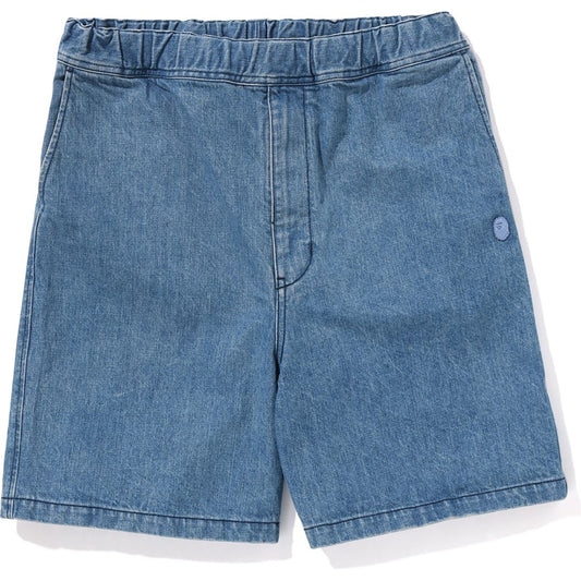 Short en jean One Point coupe décontractée 13 oz pour homme