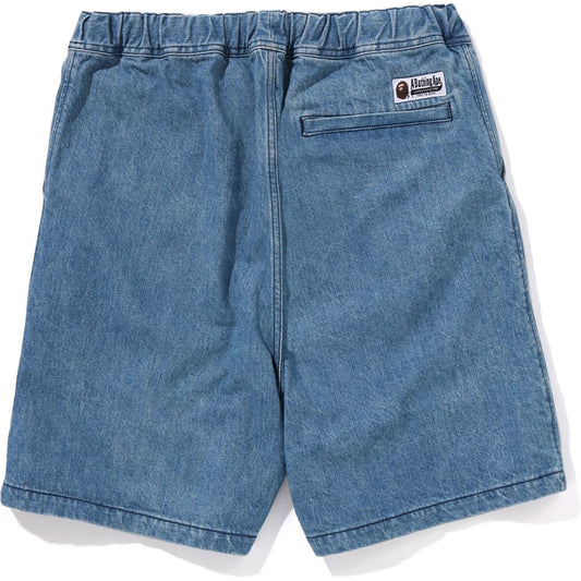 Short en jean One Point coupe décontractée 13 oz pour homme