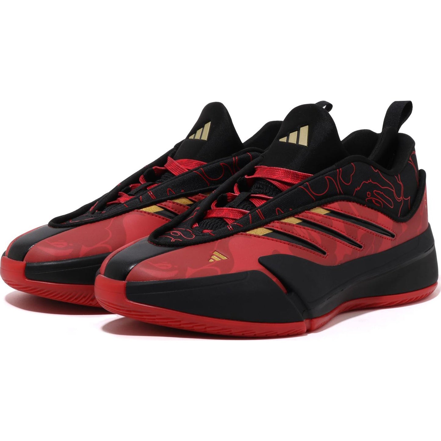 BAPE X ADIDAS - HOMMES DAME 9 BAPE CAMO