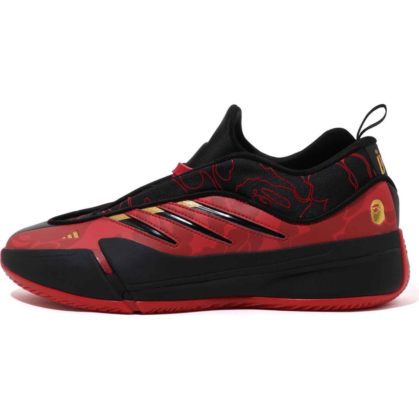 BAPE X ADIDAS - HOMMES DAME 9 BAPE CAMO