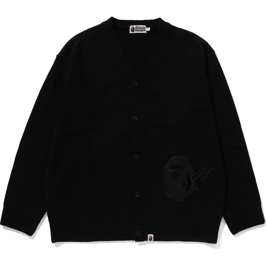 CARDIGAN EN MAILLE BAPE POUR HOMMES