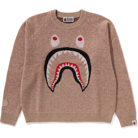 PULL EN LAINE MÉLANGÉE SHARK POUR FEMMES