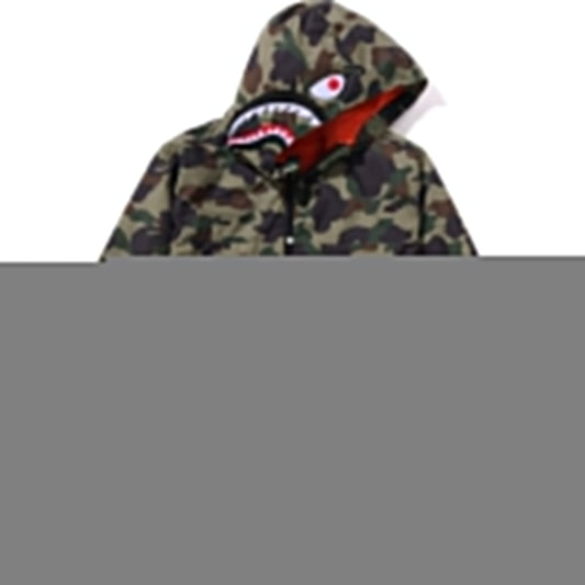 1ST CAMO SHARK HOODIE JACKET MENS