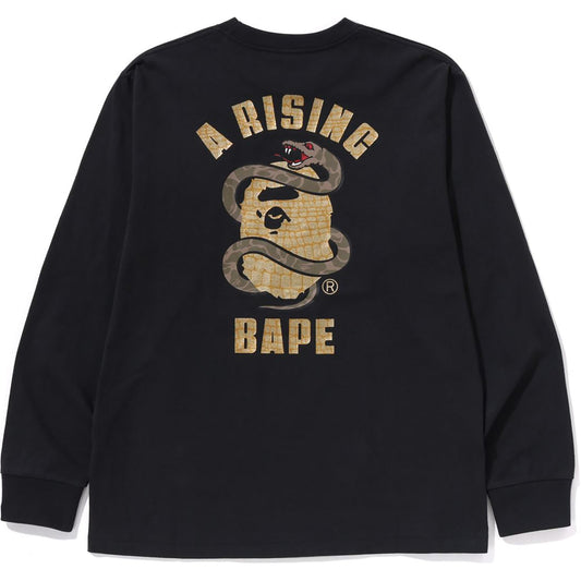 YEAR OF SNAKE LS TEE HERREN