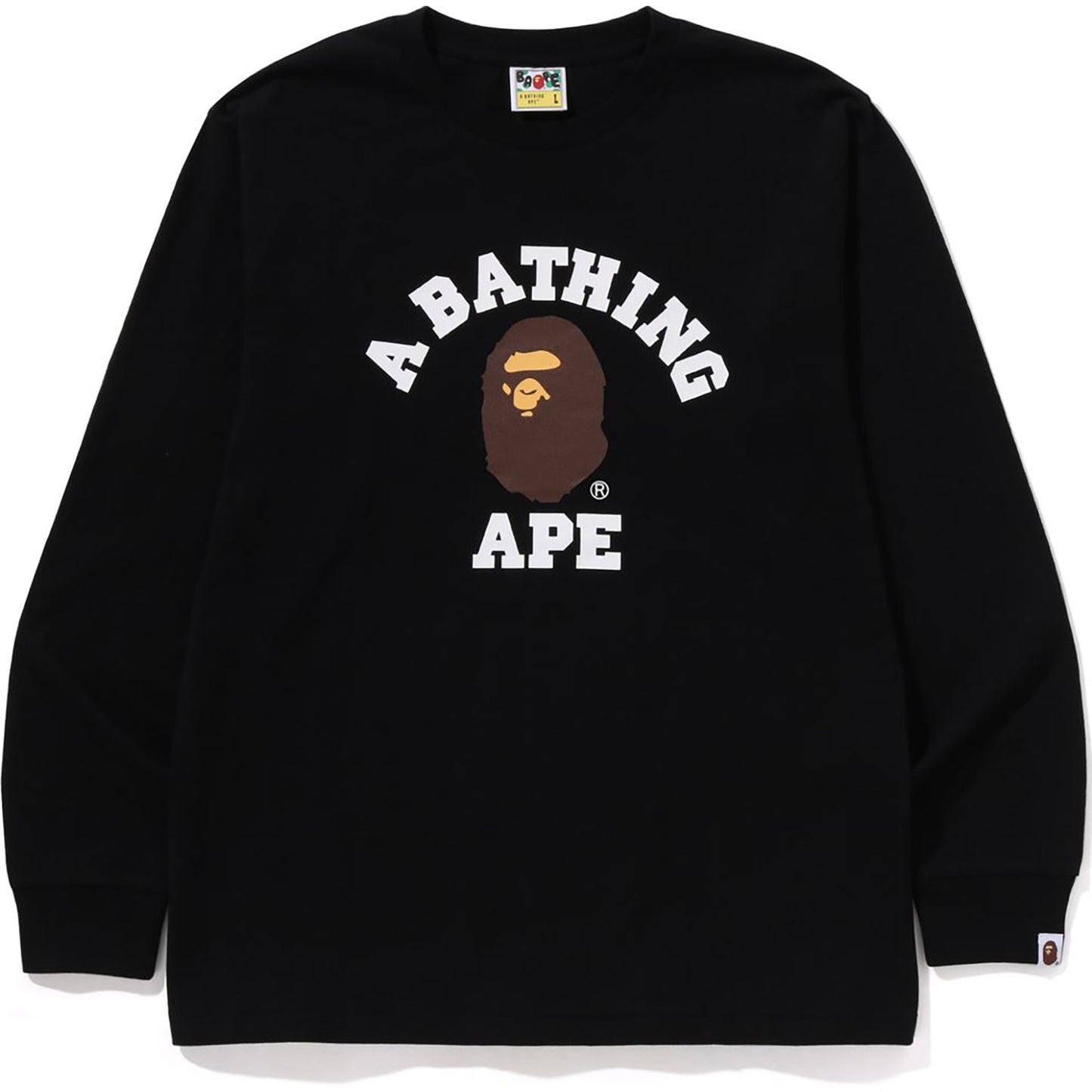 COLLEGE LS TEE HERREN