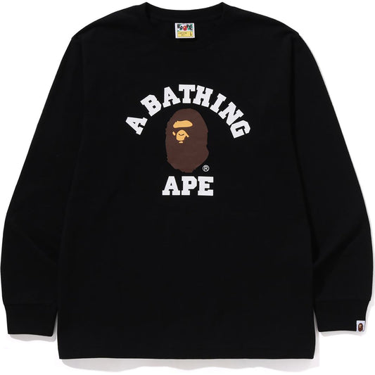 COLLEGE LS TEE HERREN