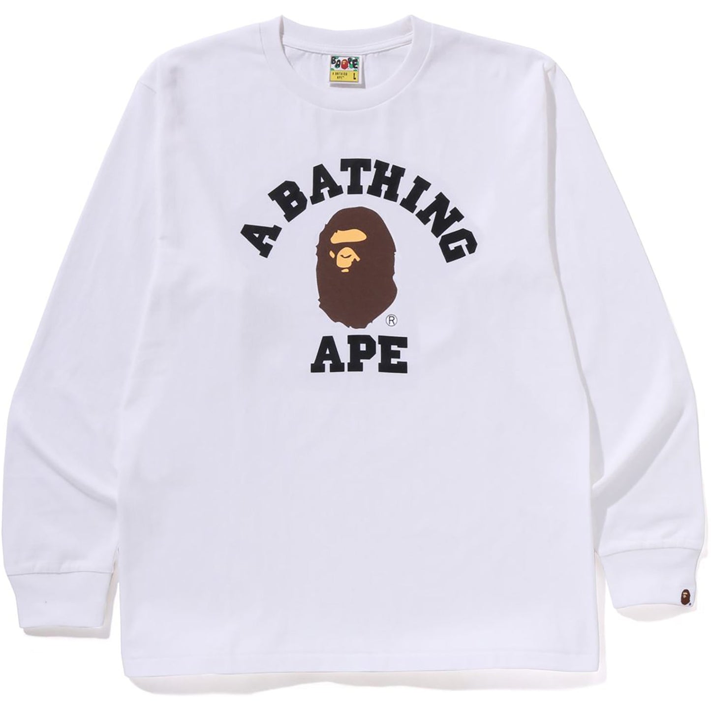 COLLEGE LS TEE HERREN