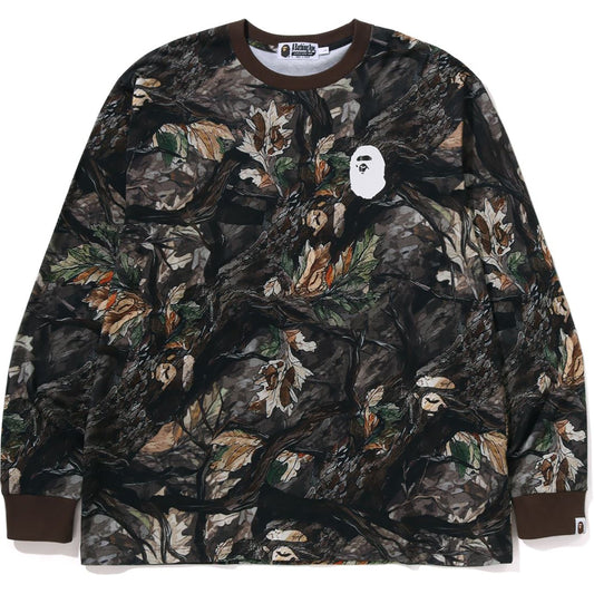 TREE EDGE CAMO RELAXED FIT LS TEE HERREN