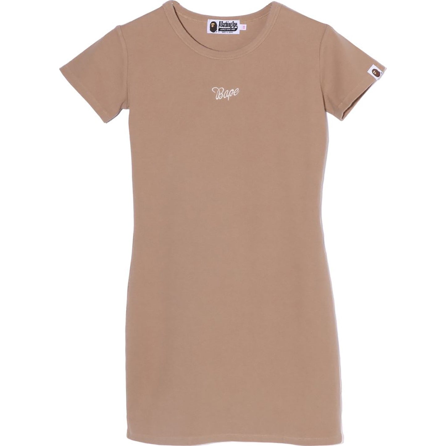 T-shirt côtelé teint pigmenté pour femme