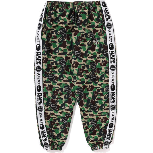 Pantalon de survêtement camouflage ABC BAPE X SAINT MXXXXXX pour homme