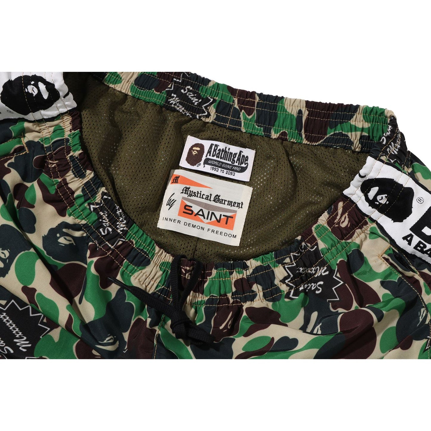 BAPE X SAINT MXXXXXX ABC CAMO TRAININGSHOSE HERREN