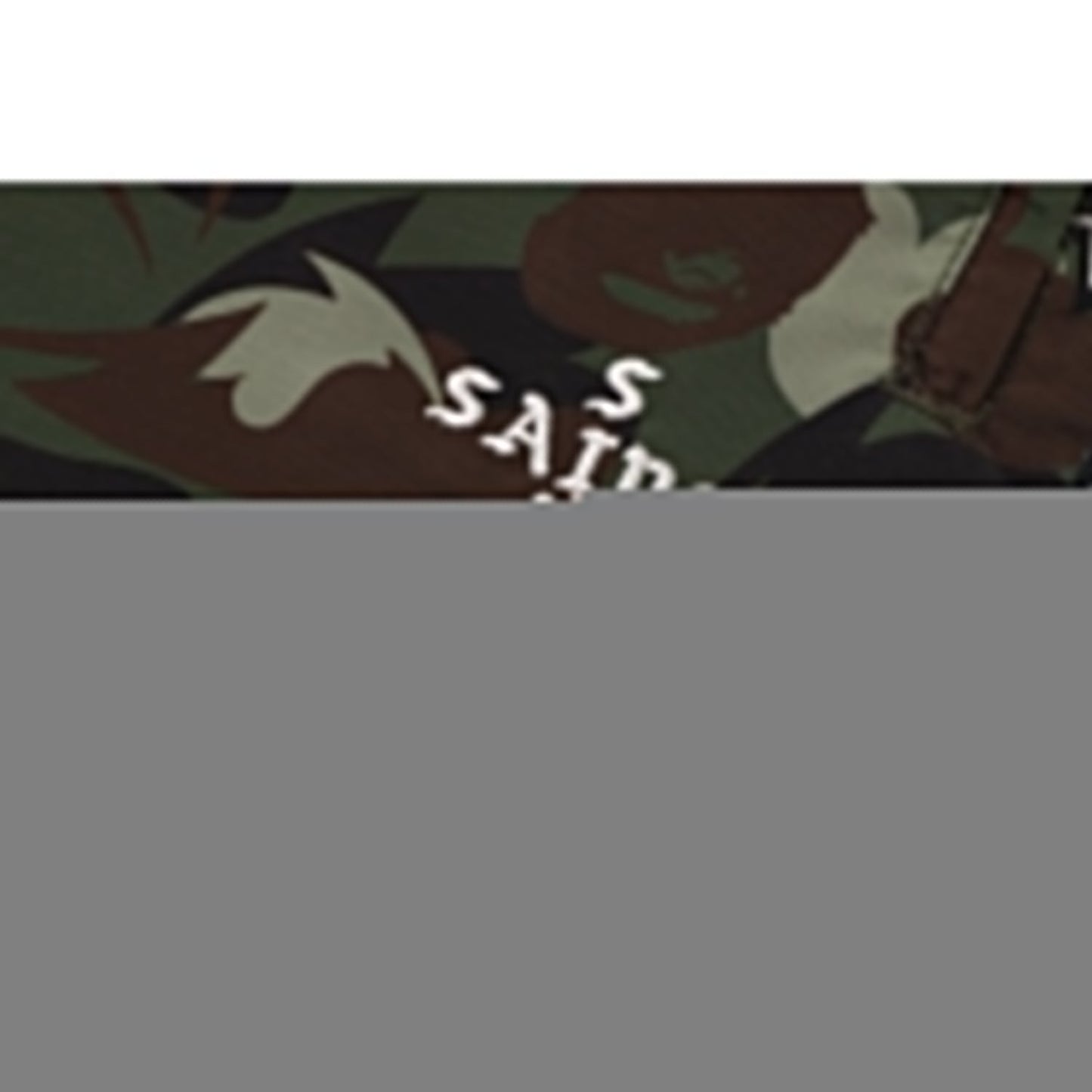 BAPE X SAINT MXXXXXX HEART CAMO TRACK PANTS MENS