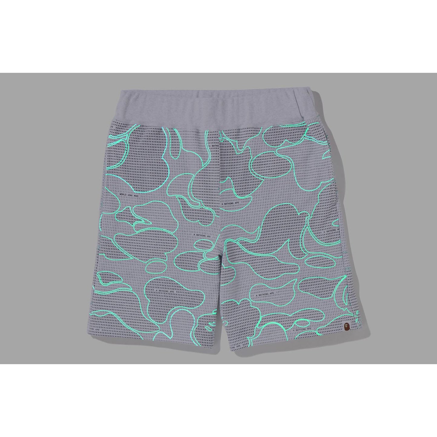 TEXT CODE CAMO SWEATSHORTS HERREN