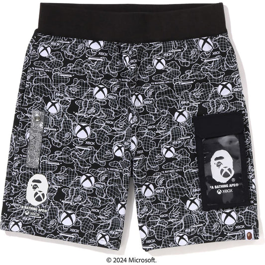 Short de survêtement camouflage BAPE X Xbox pour homme
