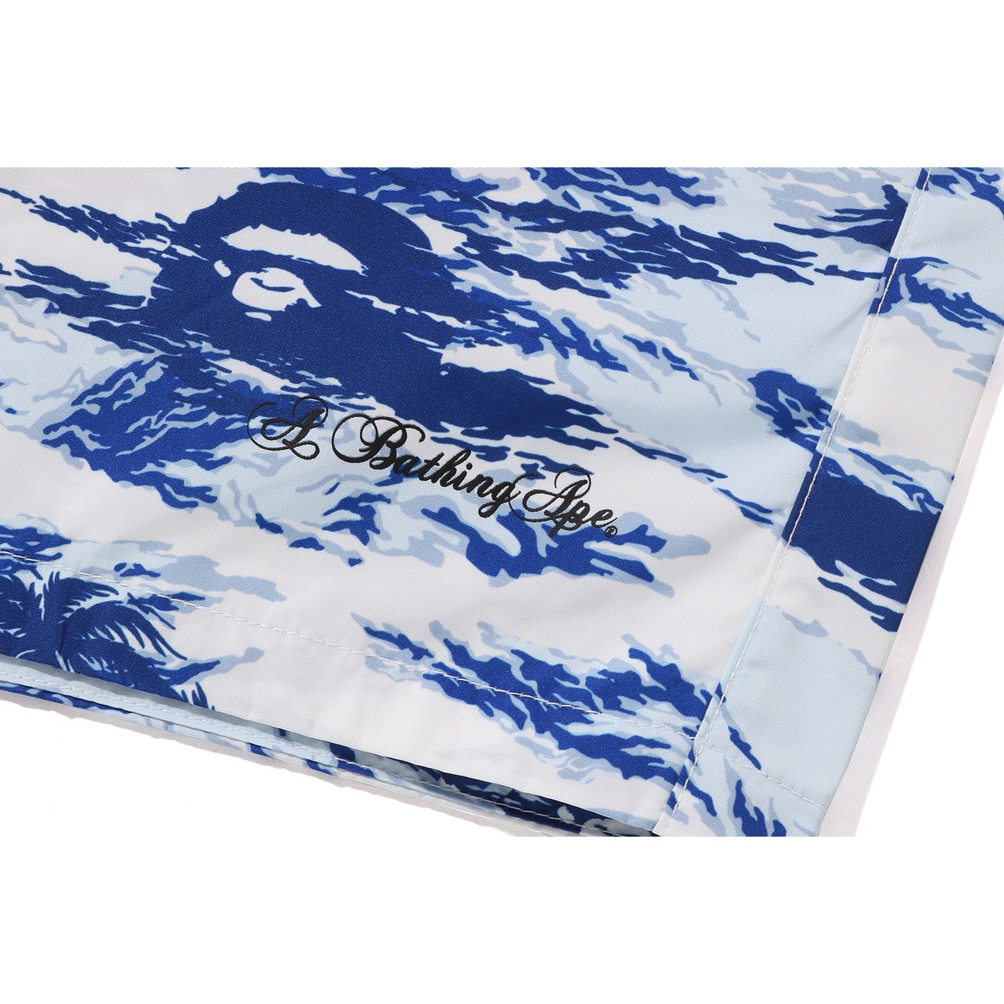 Palm Tree Camo Relaxed Fit Strandshorts Herren
