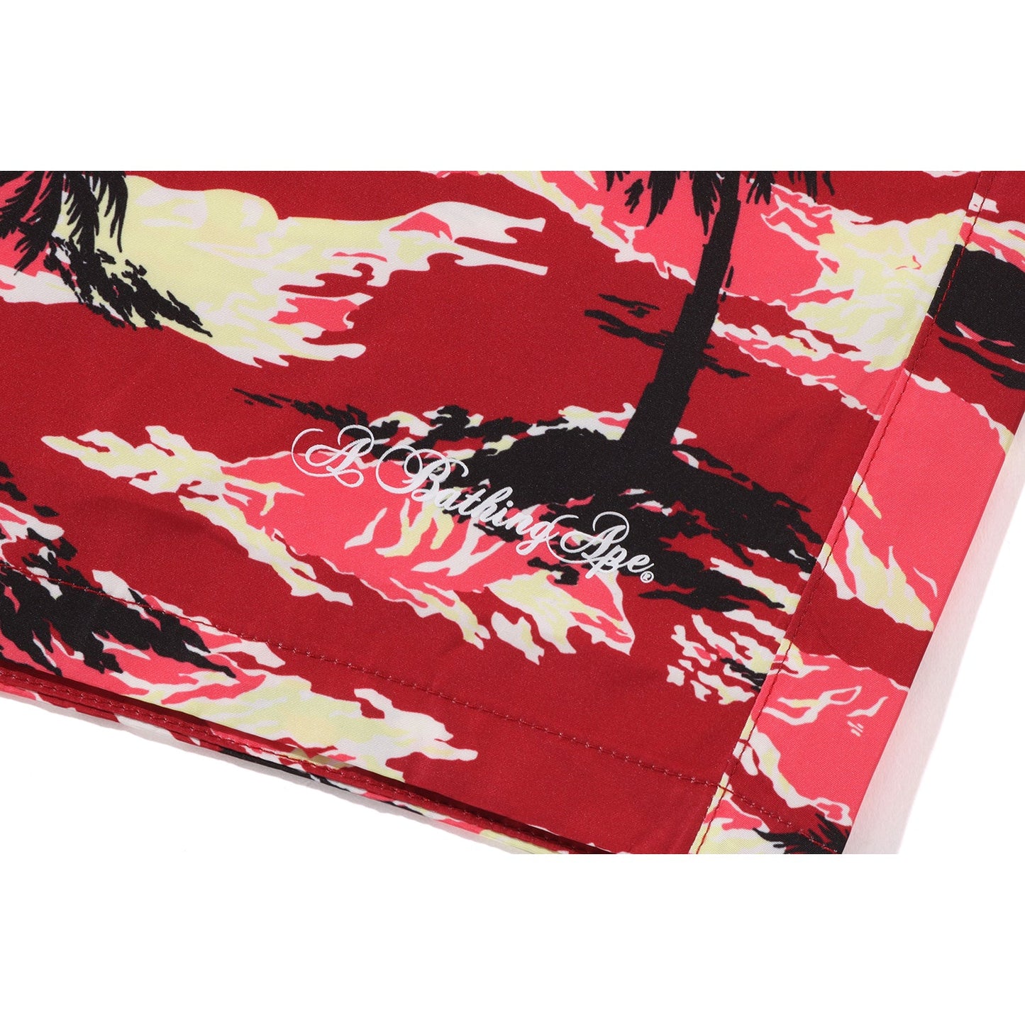 Palm Tree Camo Relaxed Fit Strandshorts Herren