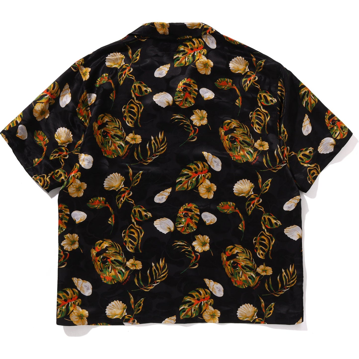 CHEMISE À COL OUVERT AVEC MOTIF VACANCES POUR HOMMES