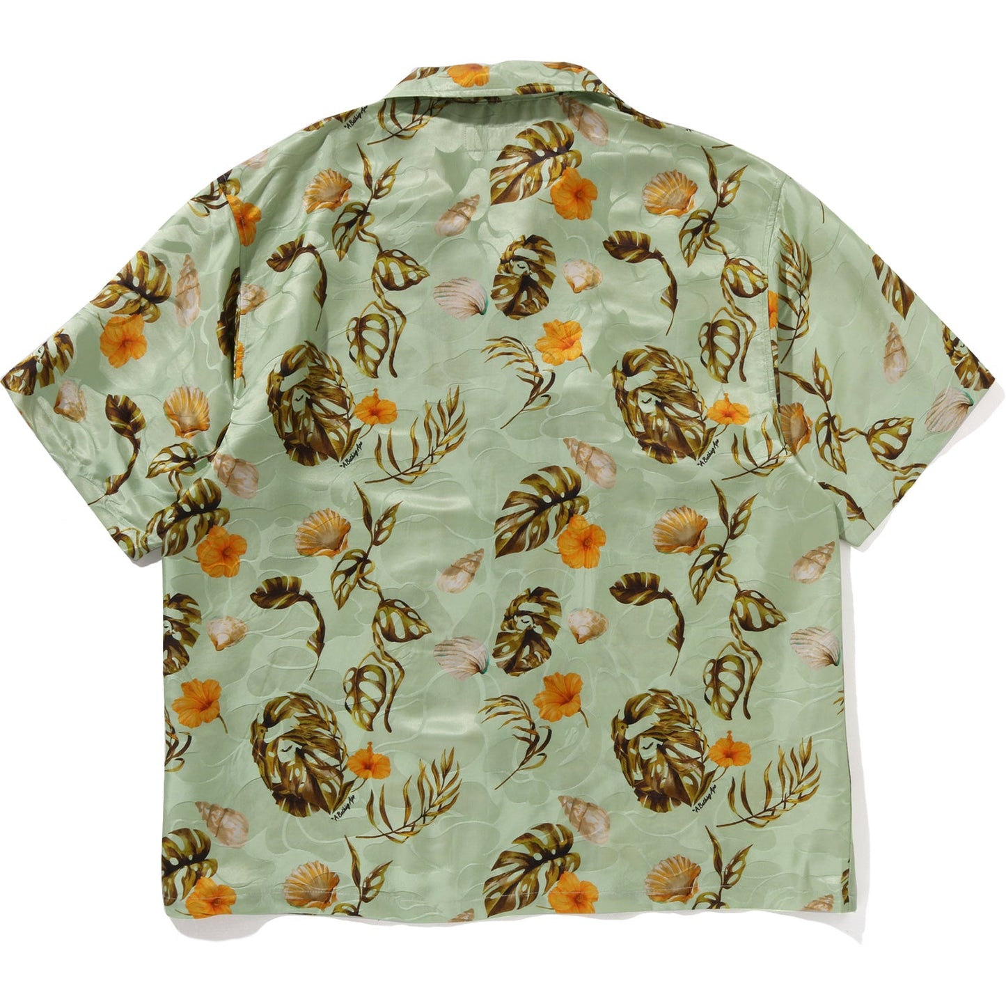 CHEMISE À COL OUVERT AVEC MOTIF VACANCES POUR HOMMES