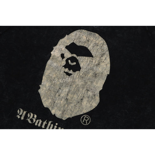A BATHING APE TEINTURE SURTEINTE COUPE DÉCONTRACTÉE COL ROND HOMME