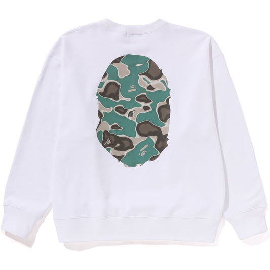 LIQUID CAMO APE HEAD CREWNECK SWEAT RELAXED FIT MENS