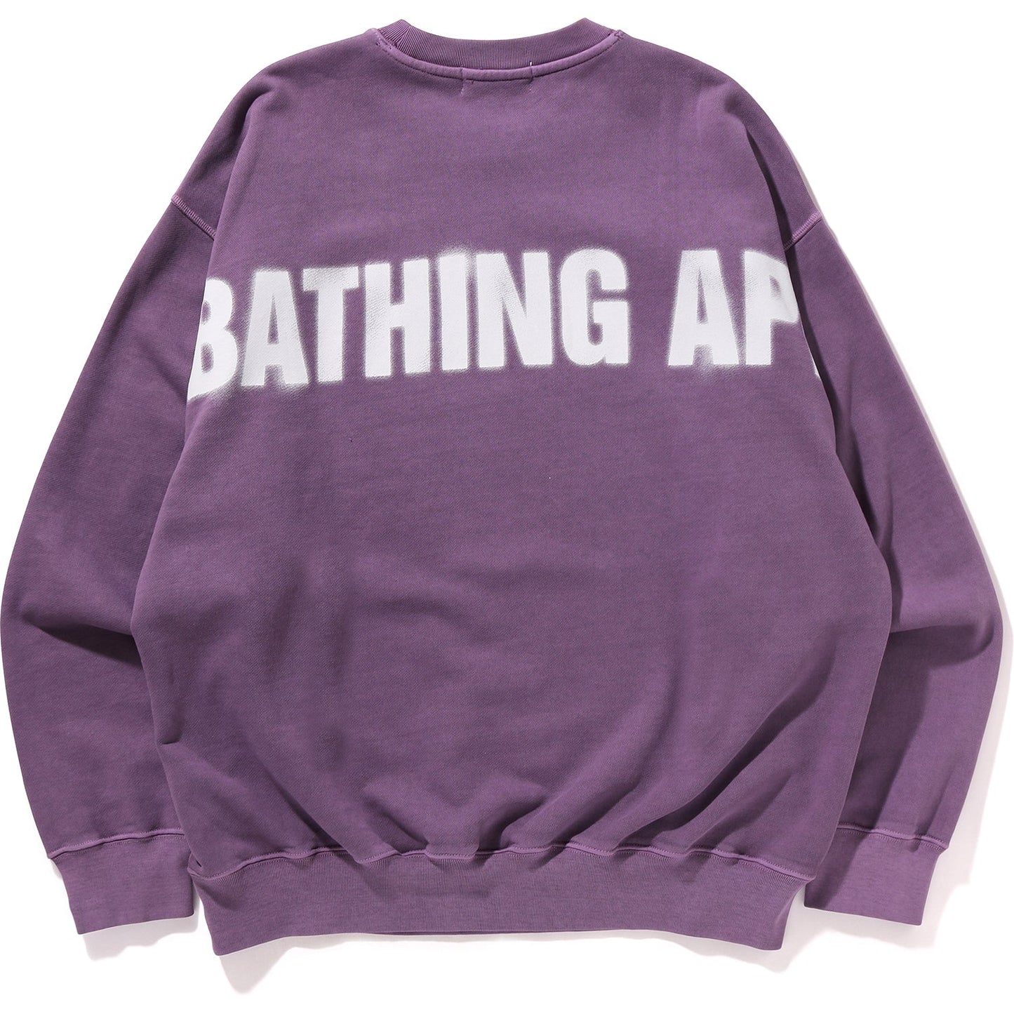 T-shirt ras du cou teint en pièce avec tête de singe en spray pour homme