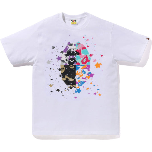 BAPE US APE HEAD STA TEE HERREN